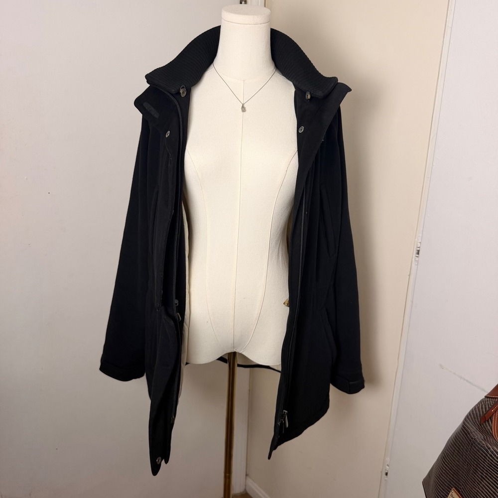 +$25K LORO PIANA Vicuna Icer Jacket Storm System® Womens Size 42 Black